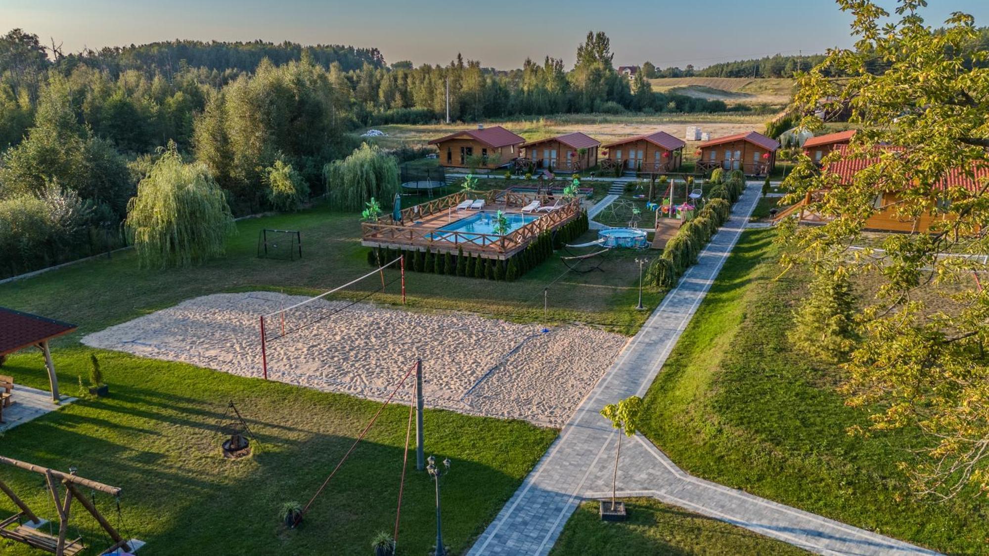 Zielona Dolina - Kompleks Dla Rodzin Z Dziecmi Mikołajki Kültér fotó