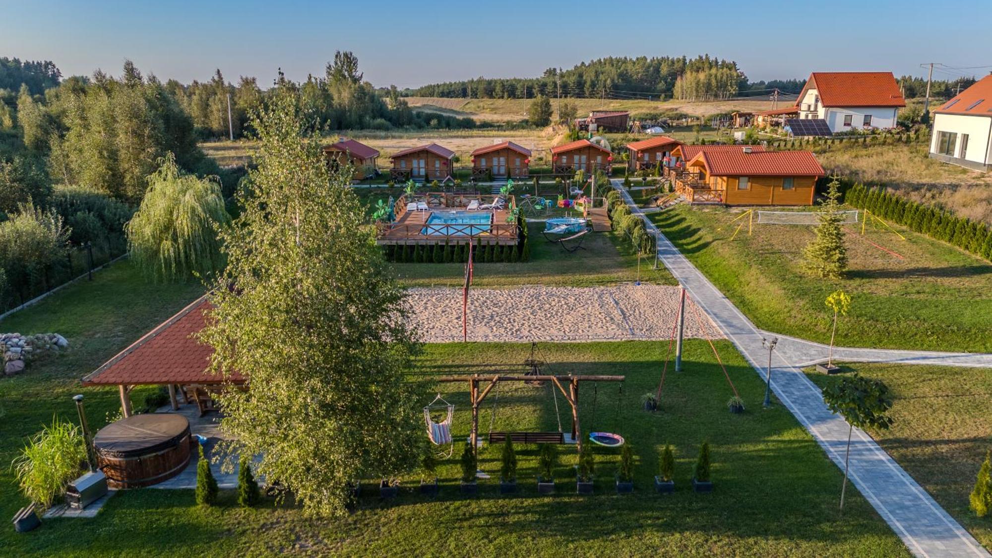 Zielona Dolina - Kompleks Dla Rodzin Z Dziecmi Mikołajki Kültér fotó